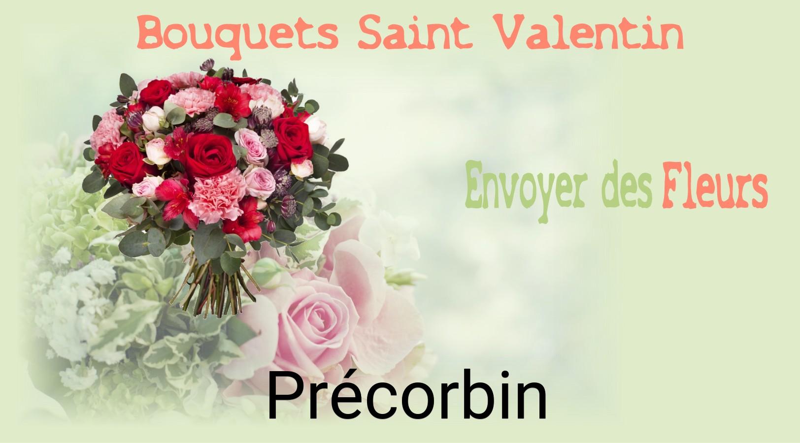 Roses de Saint-Valentin livrées à Précorbin